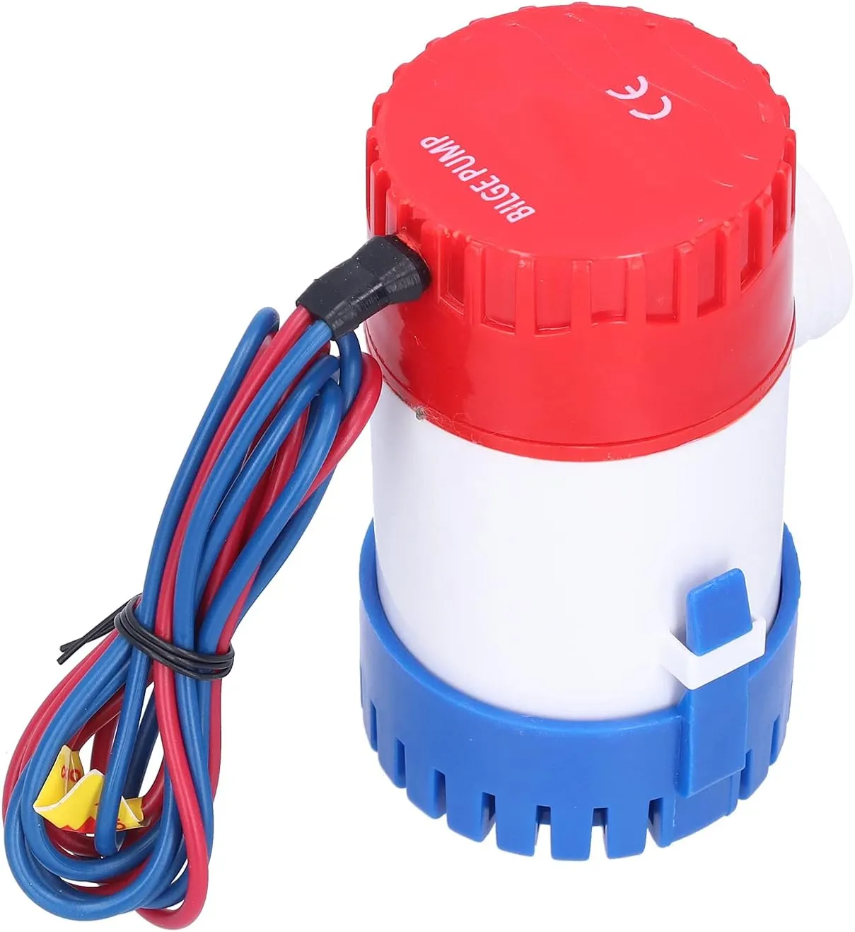 350GPH, 500GPH, 750GPH Bilge Pump with Shock ABS Housing, Stainless Steel Shaft, Easy to Clean Filter for Sea Water Quality Analysis, Ship Bilge Sewage Discharge (DC24V