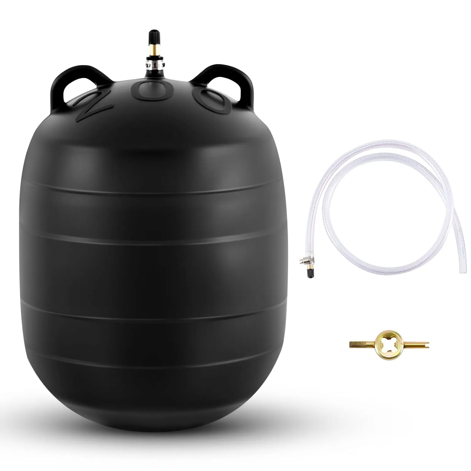 8 Inch Inflatable Pipe Plug Sewer Test Plug with 39.37 Extension Hose Rubber Plumbing Test Balloon for Sewage Pipeline Inspection