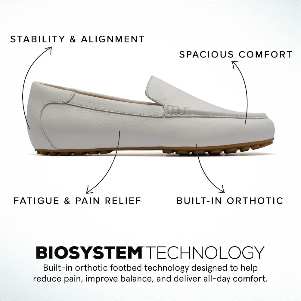 ABEO Harbor Womens Loafers | Arch Support Loafers for Women | Dress Shoes Women | Built-in Orthtotic Insole