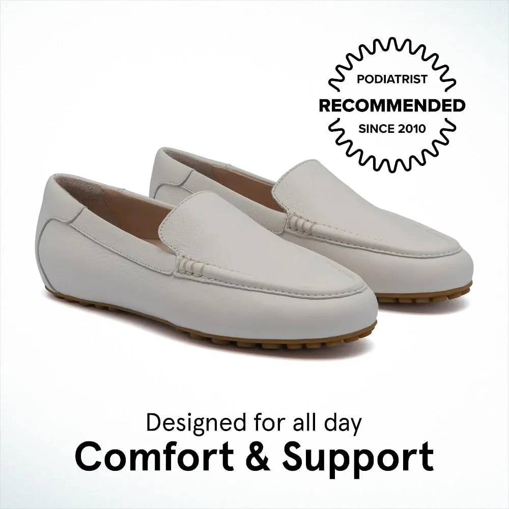 ABEO Harbor Womens Loafers | Arch Support Loafers for Women | Dress Shoes Women | Built-in Orthtotic Insole