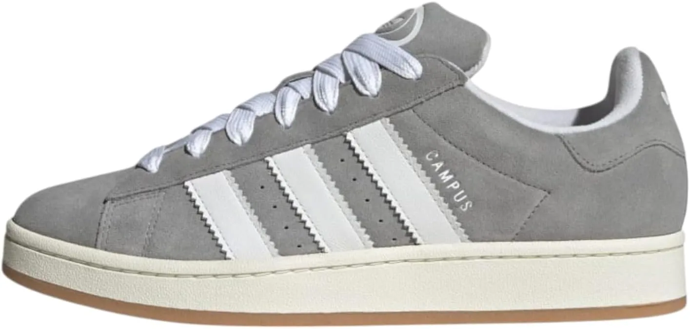 Adidas Campus 00s Men's Sneaker's, Grey Three/Cloud White/Off White, Size 7.5