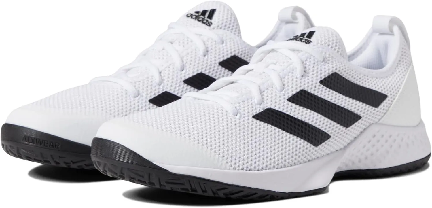 adidas Courtflash White/Black/White 10 D (M)
