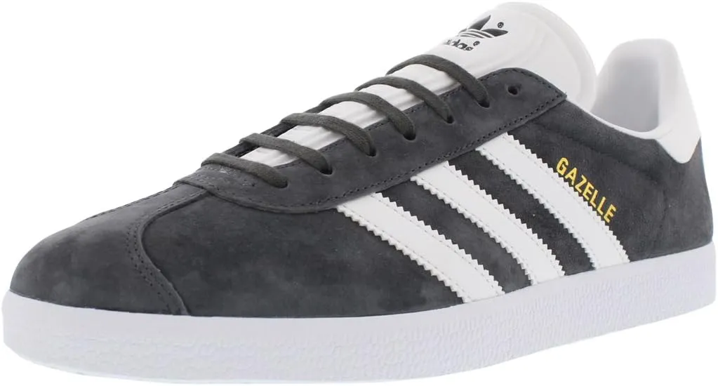 adidas Men's Cblack/Ftwwht/Goldmt Unisex Gazelle ADV Core blackFtwr White/Gold met. 14 US