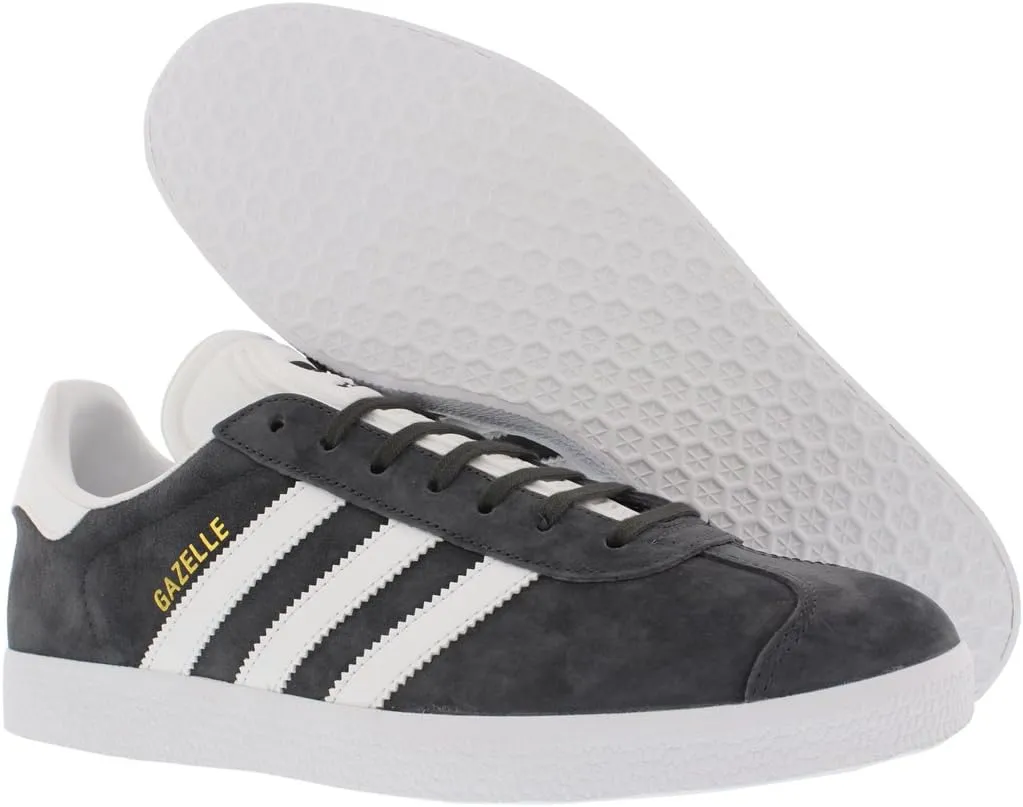 adidas Men's Cblack/Ftwwht/Goldmt Unisex Gazelle ADV Core blackFtwr White/Gold met. 14 US