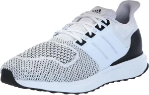 adidas Men's UBounce DNA Sneaker, White/White/Black, 7.5