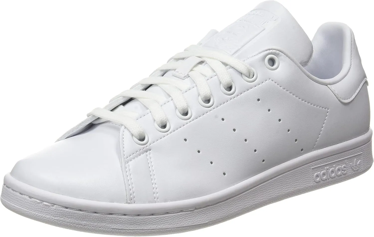 adidas Originals Men's Stan Smith Low Sneakers, FTWR White FTWR White Core Black, 12.5