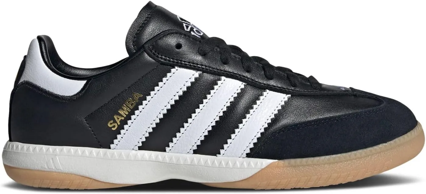 adidas Samba Millennium Men's Sneakers, Core Black/Cloud White/Gum, Size 6.5