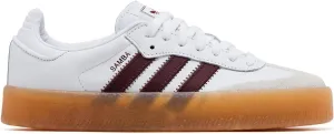 adidas Sambae WMNS Sneakers, Cloud White/Shadow Red/Off White, Size 7
