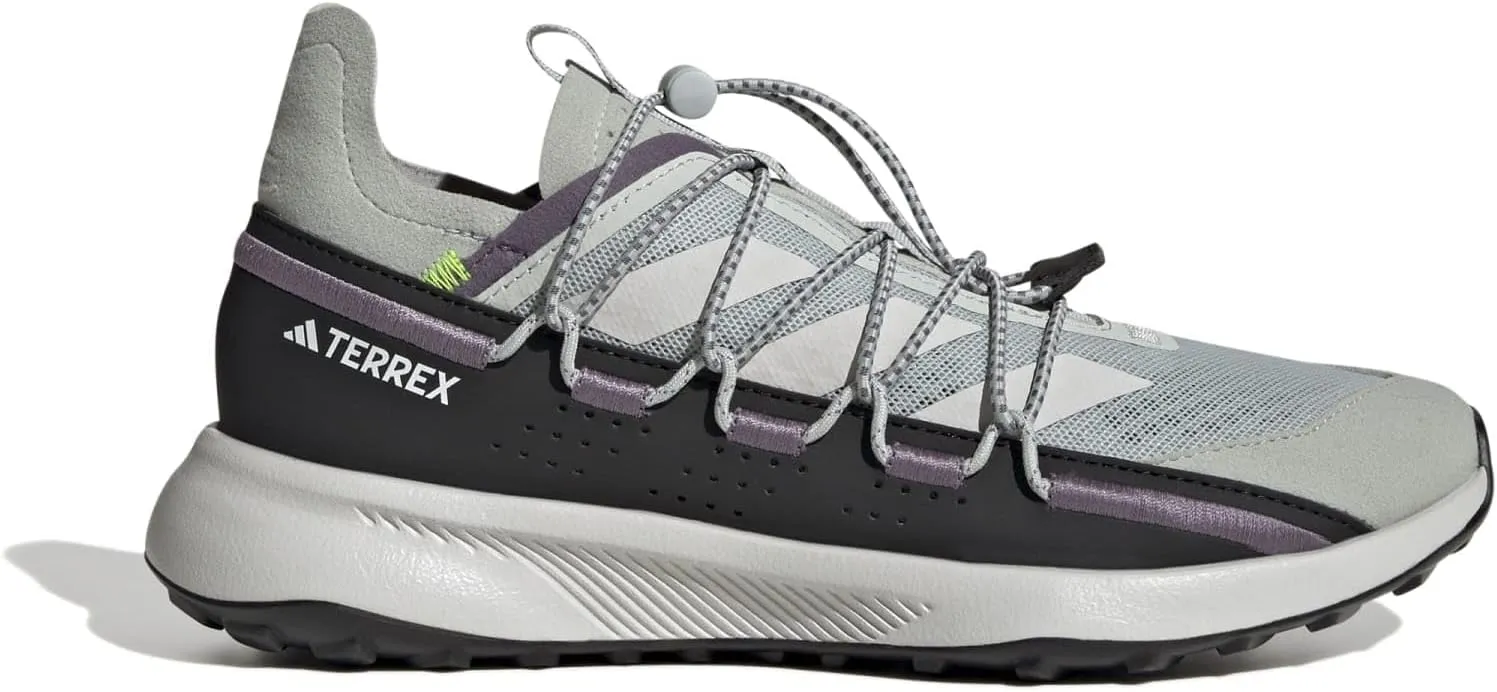 adidas Womens Terrex Voyager 21 Canvas Hiking Hiking Sneakers Shoes - Purple