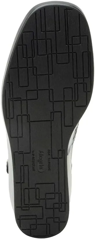Alegria Women's Hayes Leather Wedge Mary Jane Pump