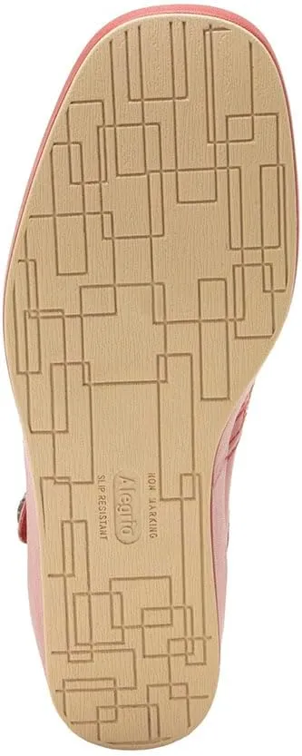 Alegria Women's Hayes Leather Wedge Mary Jane Pump