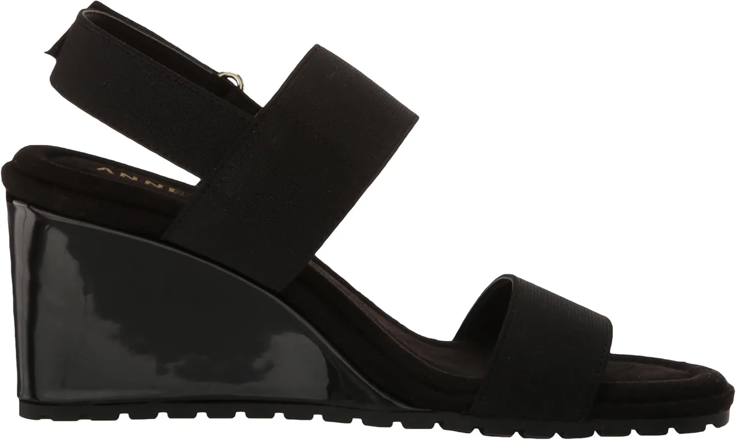 Anne Klein Womens Silvy Slingback Ankle Strap Wedge Sandals