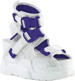 Anthony Wang Platform Women's Buckle Sandals-Mulberry-01