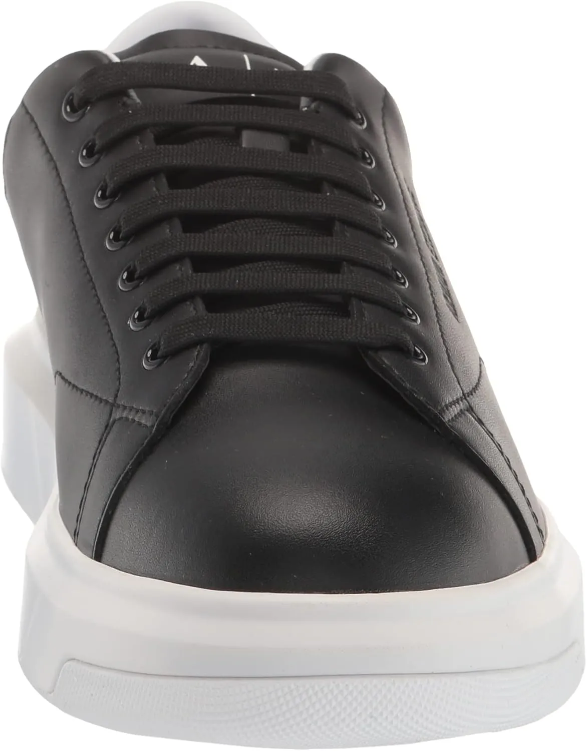 A｜X ARMANI EXCHANGE Men's Thick Sole Leather Sneakers