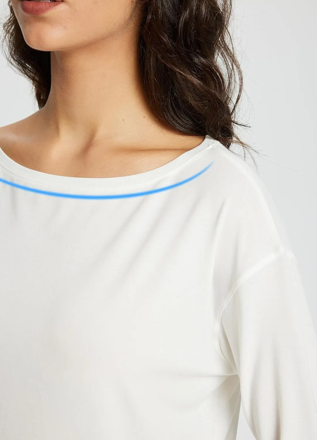 baleaf Women's Long Sleeve Workout Tops Active Running Shirts Loose Fit Quick Dry Athletic Soft