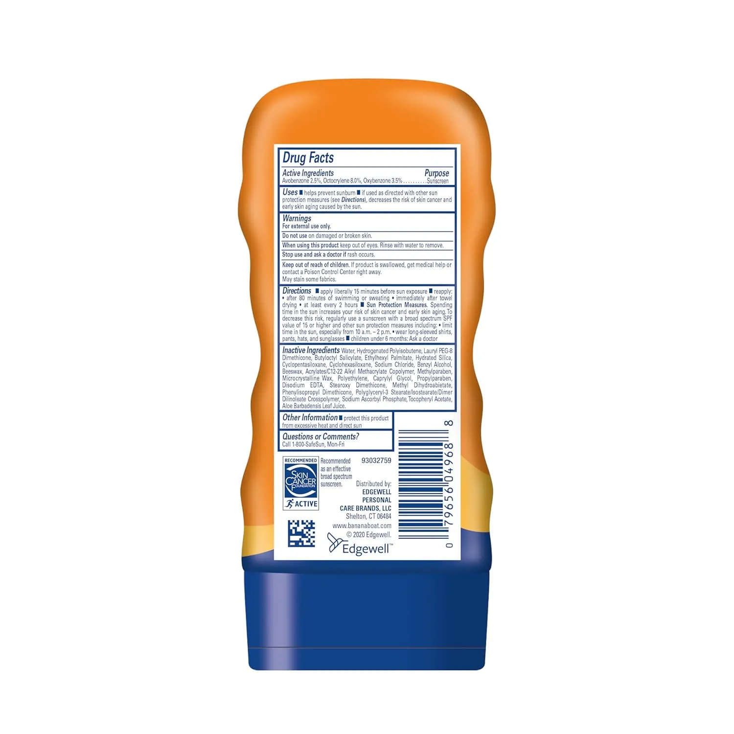 Banana Boat Sport Ultra SPF 100 Sunscreen Lotion, 4oz | Banana Boat Sunscreen Lotion SPF 100, 4oz each Twin Pack