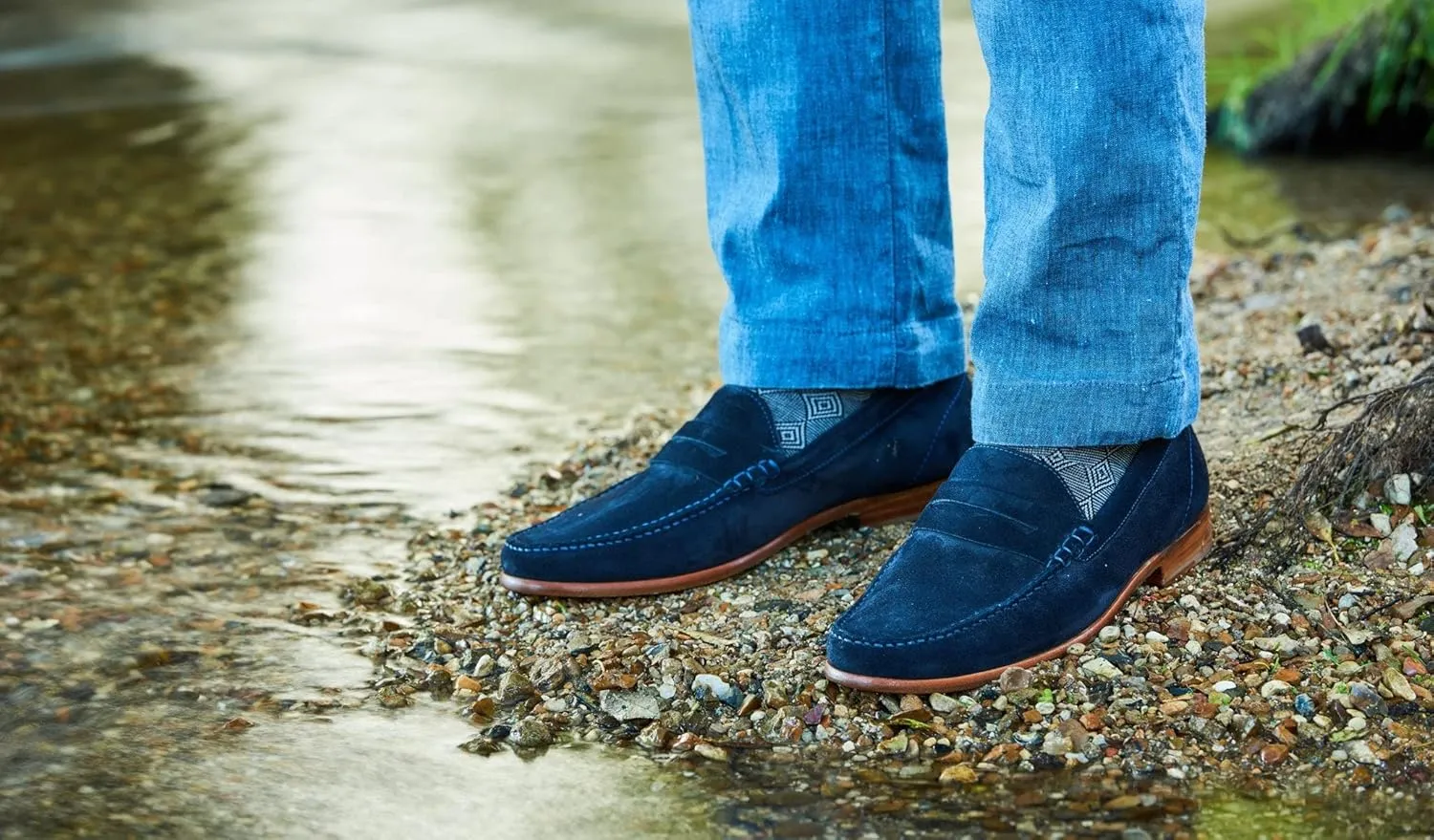 BARKER William Men's Handmade Leather Loafers – Slip-On Casual Dress Shoes, Handcrafted in England