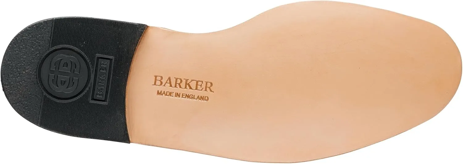 BARKER William Men's Handmade Leather Loafers – Slip-On Casual Dress Shoes, Handcrafted in England