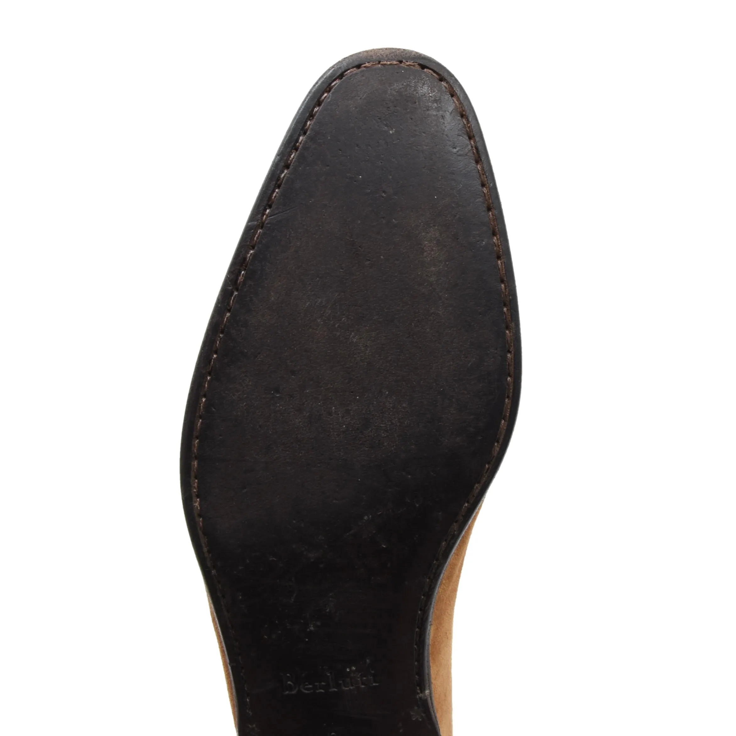 Berluti Suede Unlined Loafer Size 9 - Tan