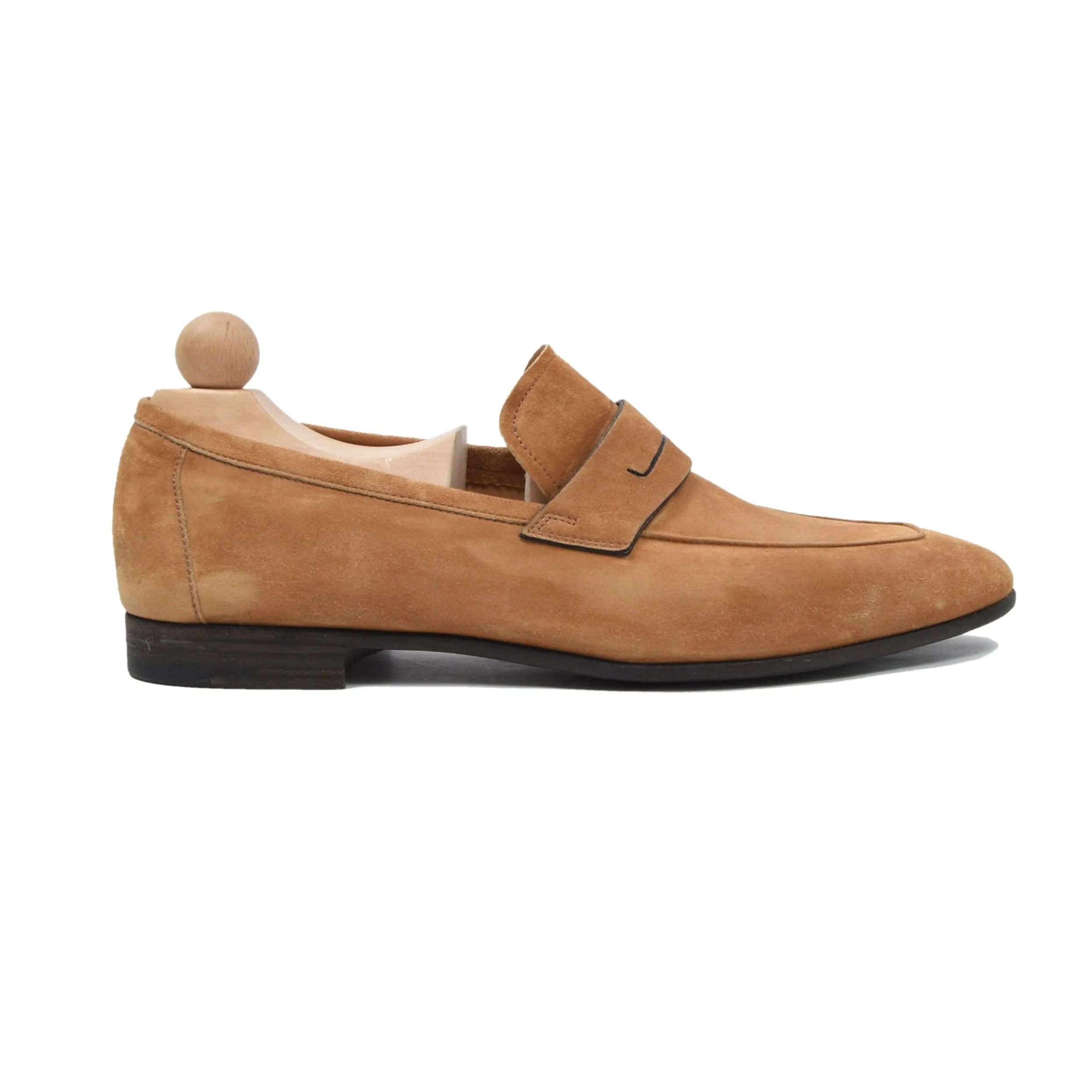 Berluti Suede Unlined Loafer Size 9 - Tan