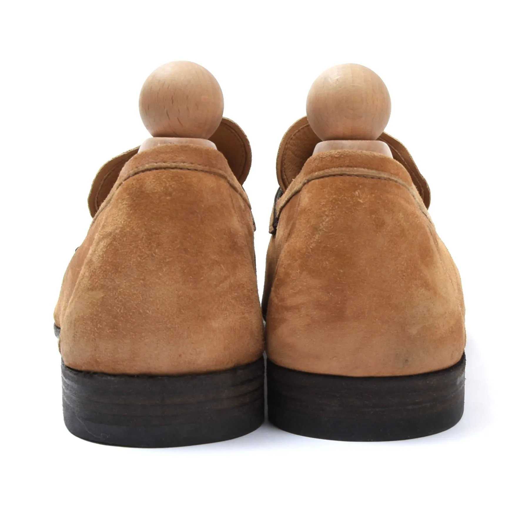 Berluti Suede Unlined Loafer Size 9 - Tan