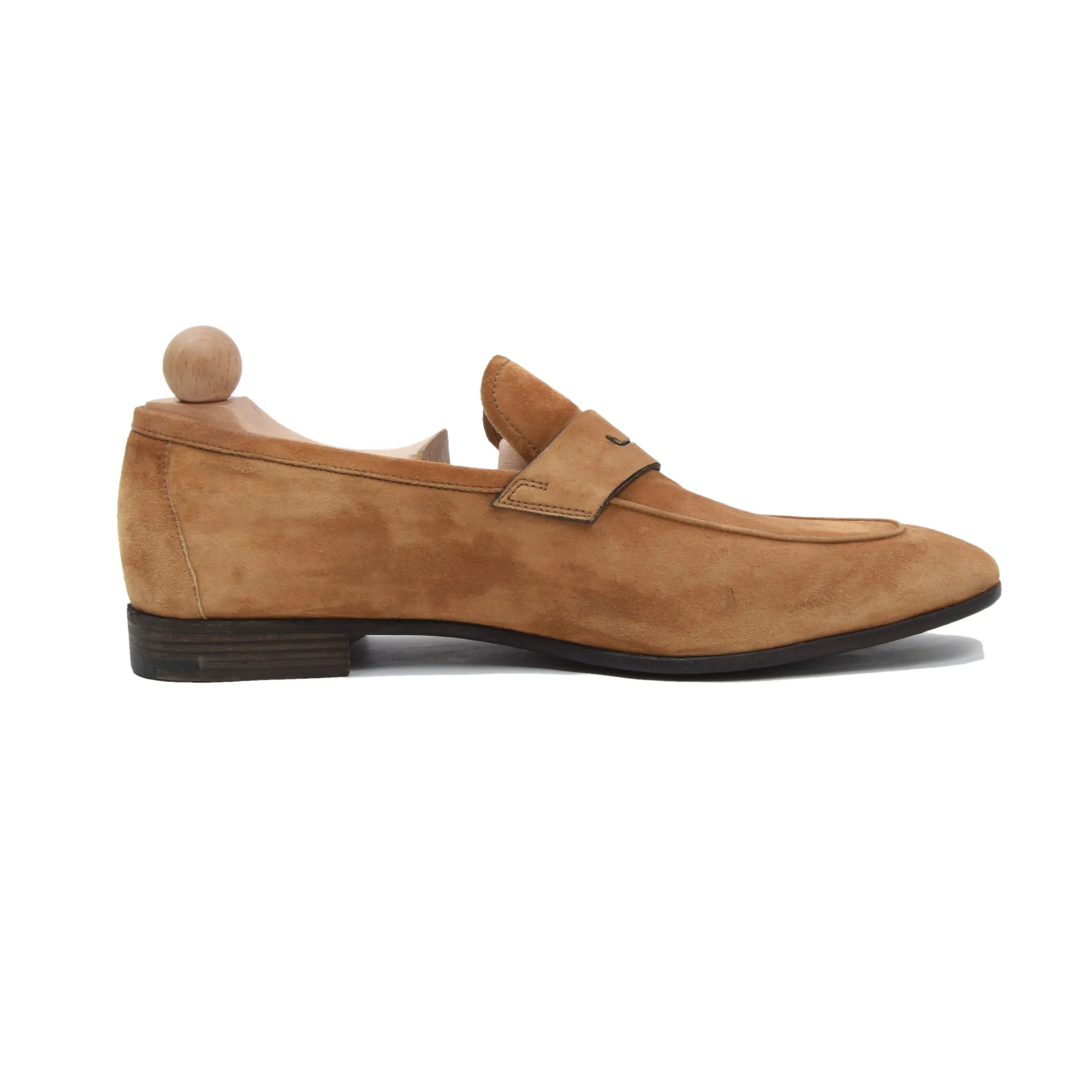 Berluti Suede Unlined Loafer Size 9 - Tan