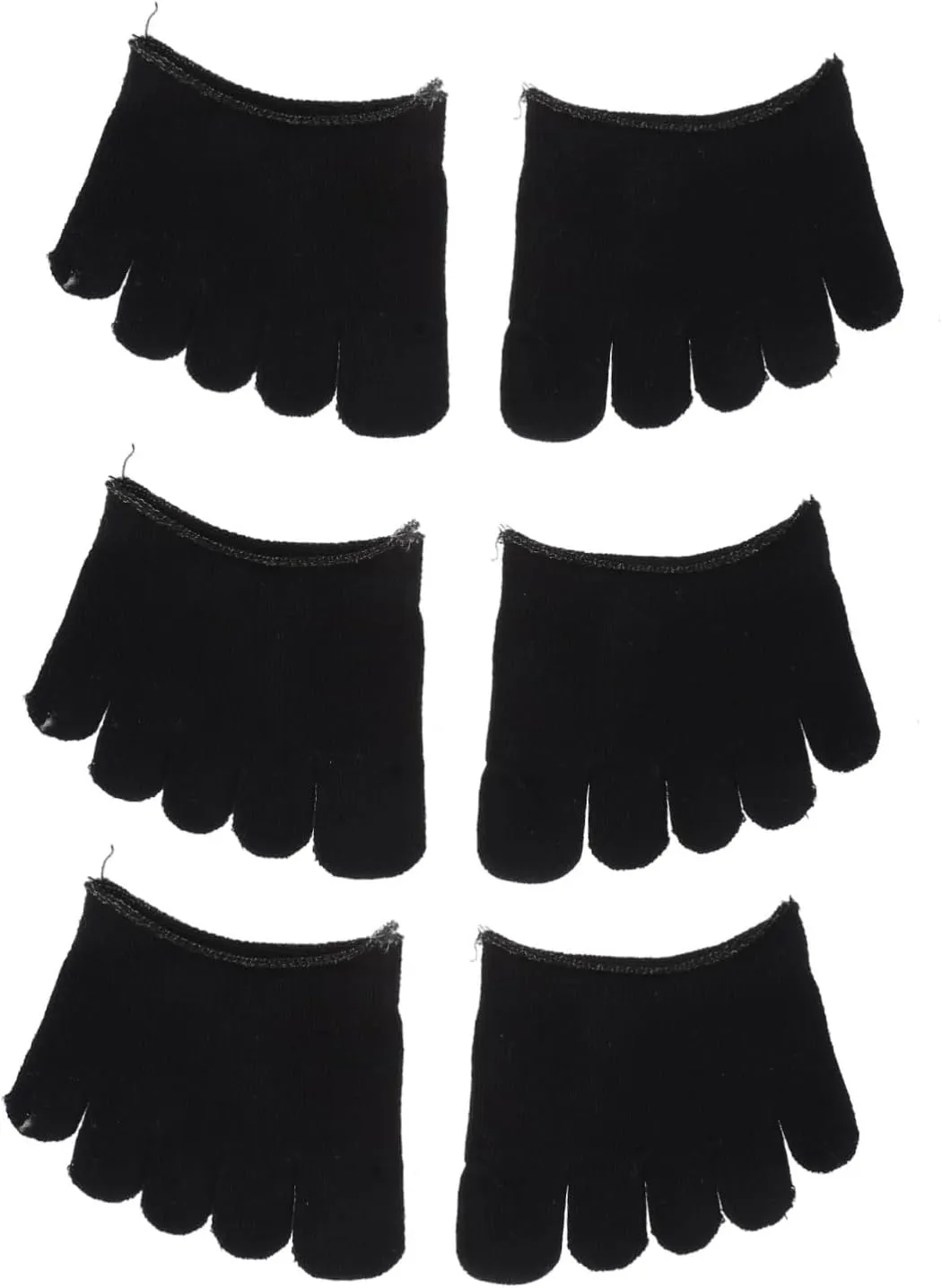 BESTYASH Split Toe Sock Women Toe Warmers Toe Socks for Shoes Cozy Toe Topper Breathable Elastic Toe Covers