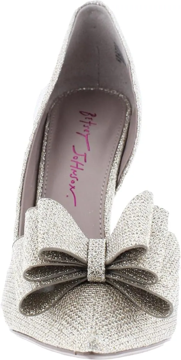 Betsey Johnson Women's PRINCE d'Orsay Pump