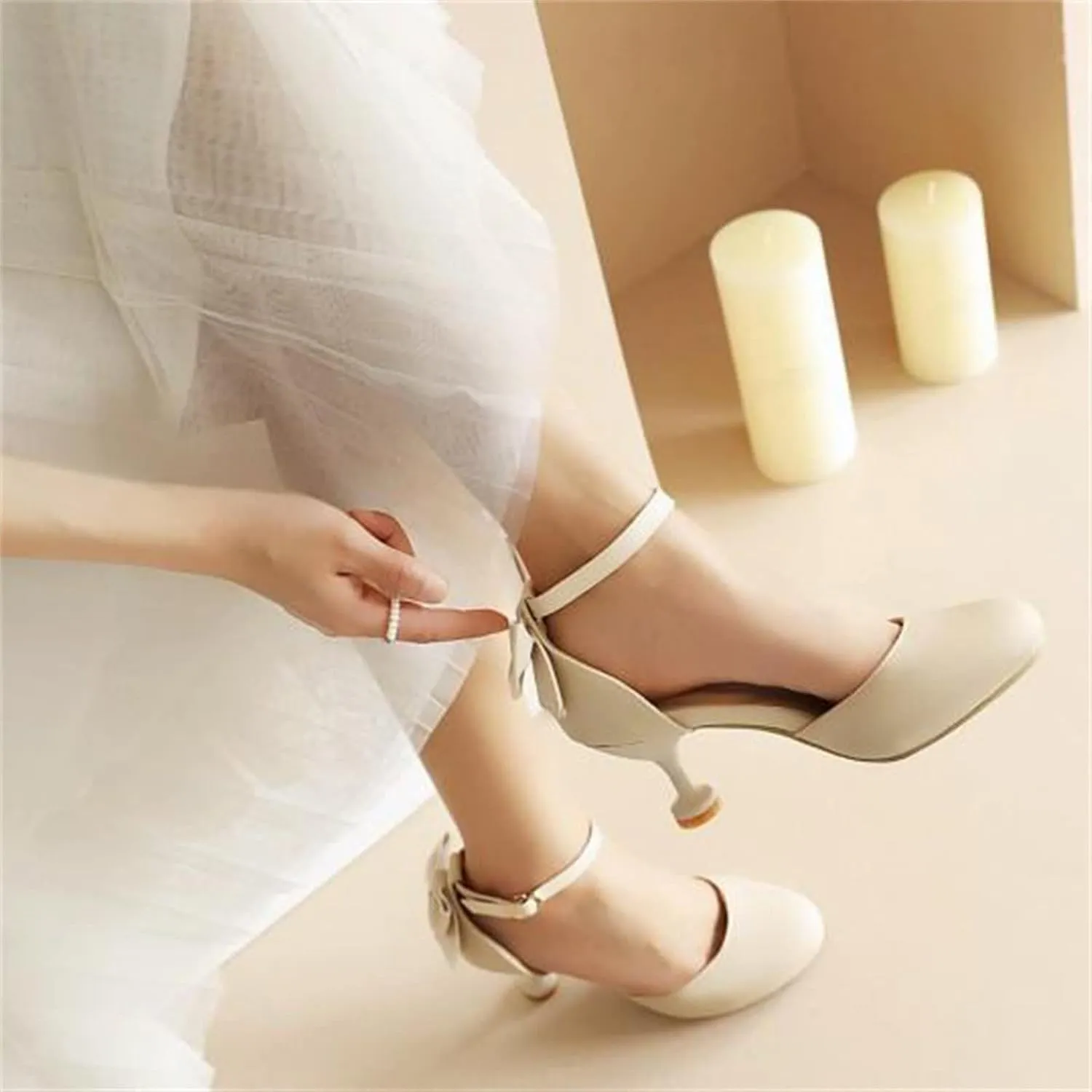 Big Kids Girls Dress Shoes Pumps High Heels High School Prom Shoes Sandals Bownet Shoes Kids Shoes Size 4