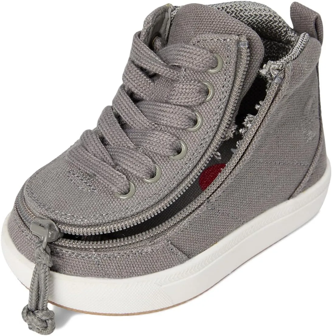 BILLY Footwear Kids Classic DR High II High Tops for Toddlers – Canvas Upper – Lace-Up Closure – TPR Outsole