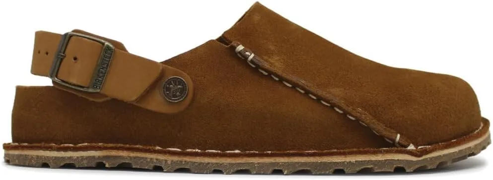 Birkenstock Unisex Lutry Premium Suede Mink Sandals 10 W / 8 M US
