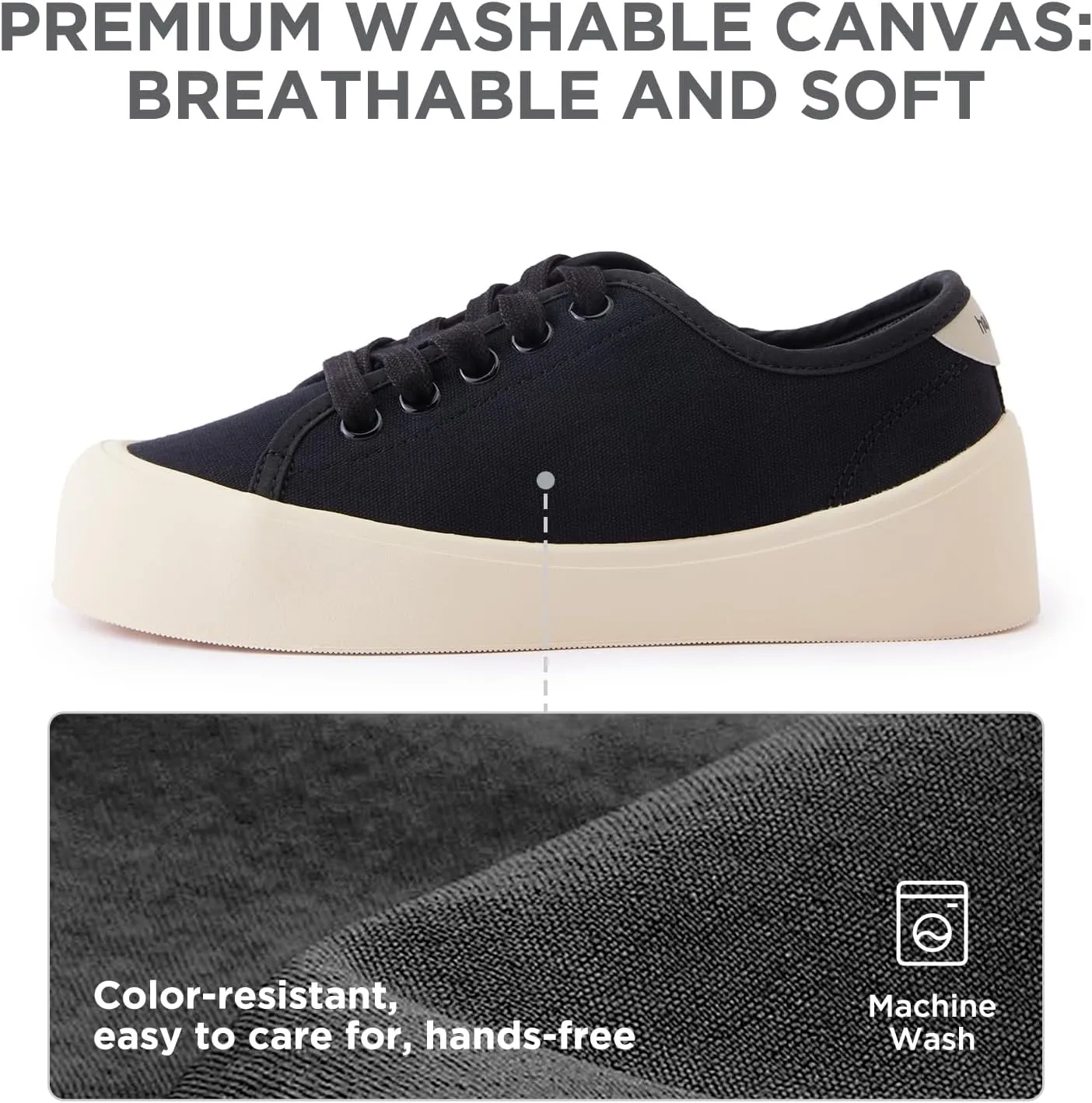 Boys Girls Kids Shoes Lace-up Cupsole Casual Lightweight Canvas Sneakers with Sport Sole