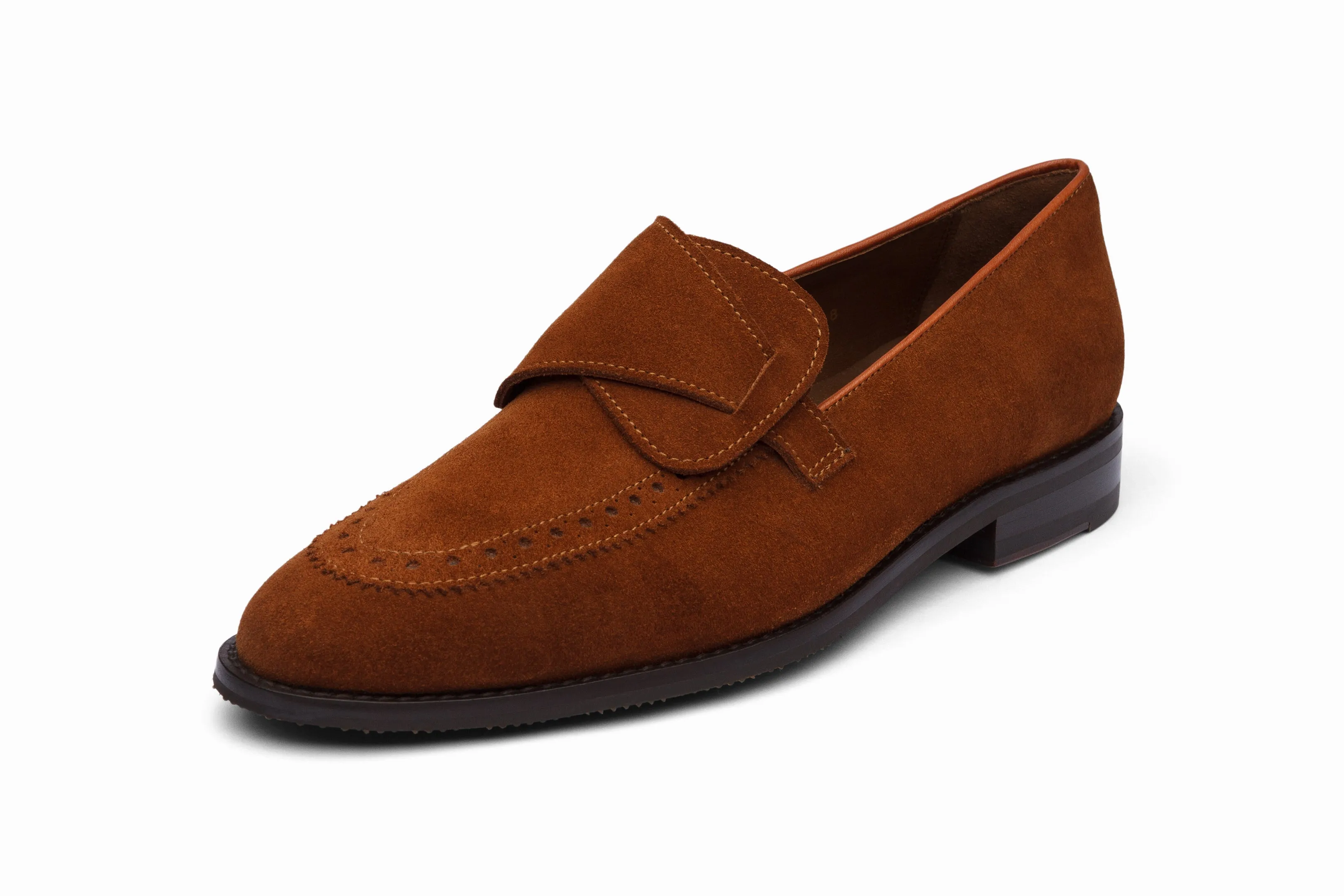 Butterfly Loafers - Brown Suede