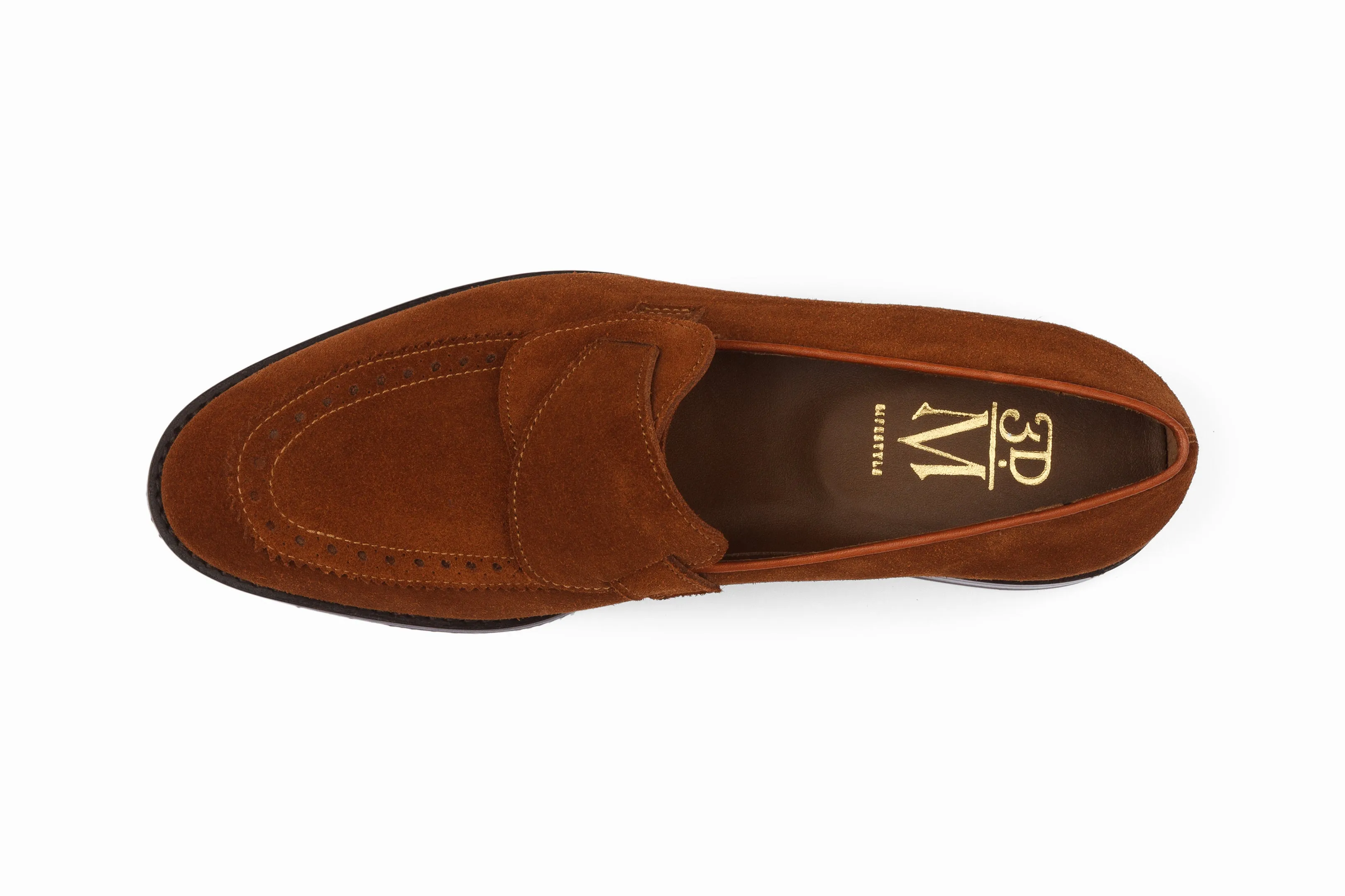 Butterfly Loafers - Brown Suede