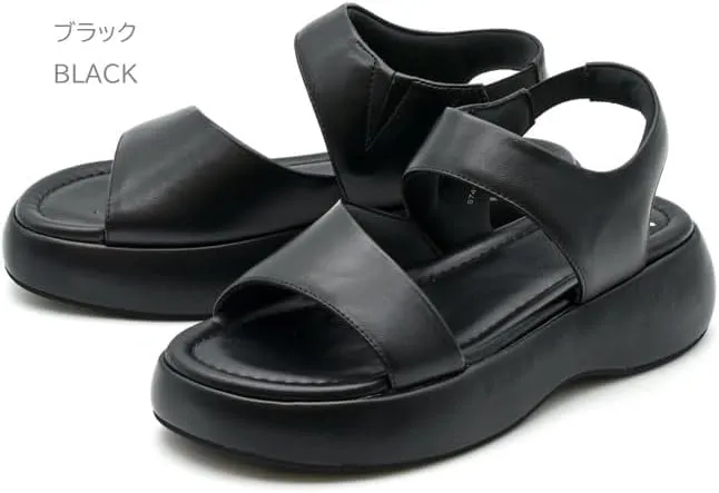 by ashinagaojisan 8740215 Platform Strap Sandals
