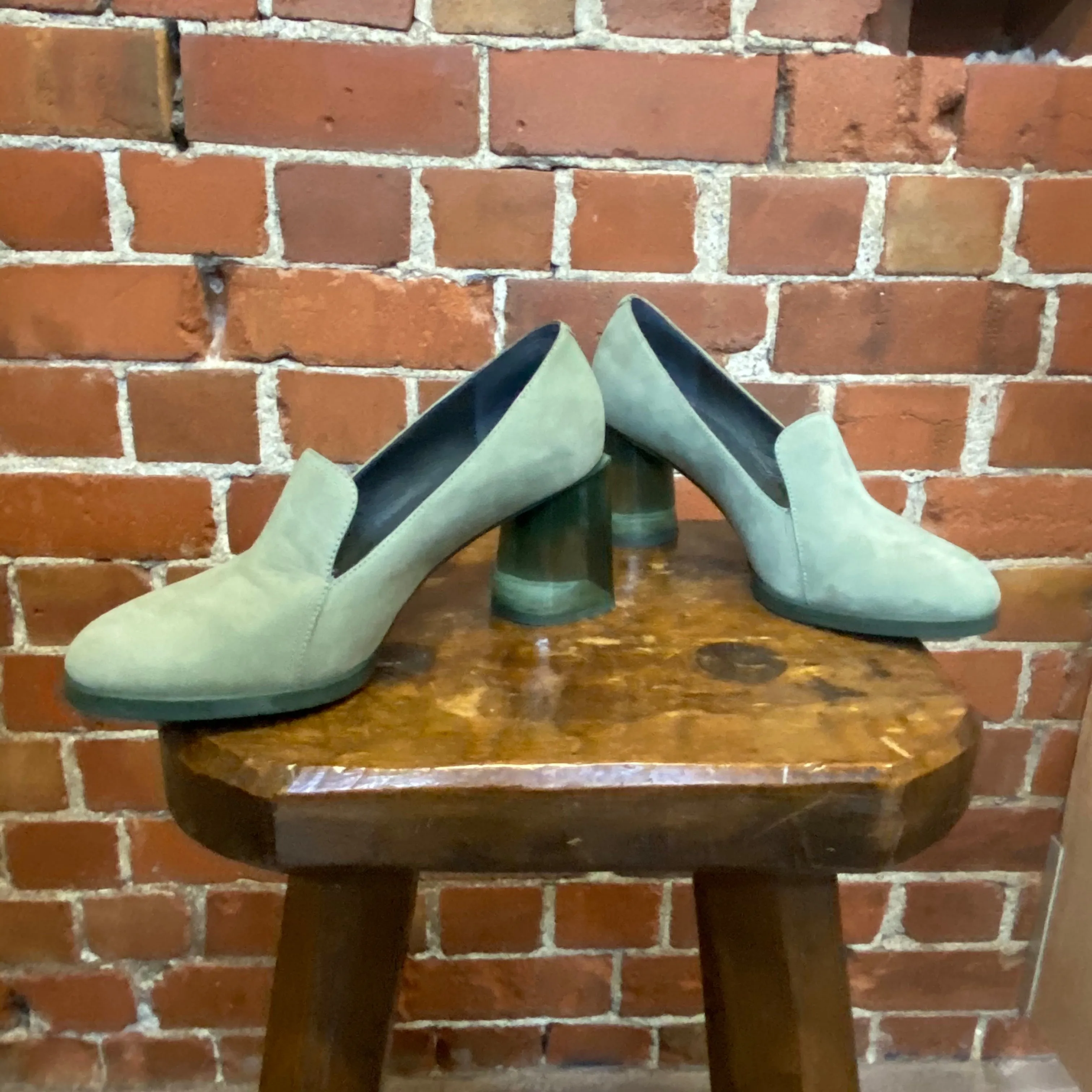 CAMPER clear heel loafers