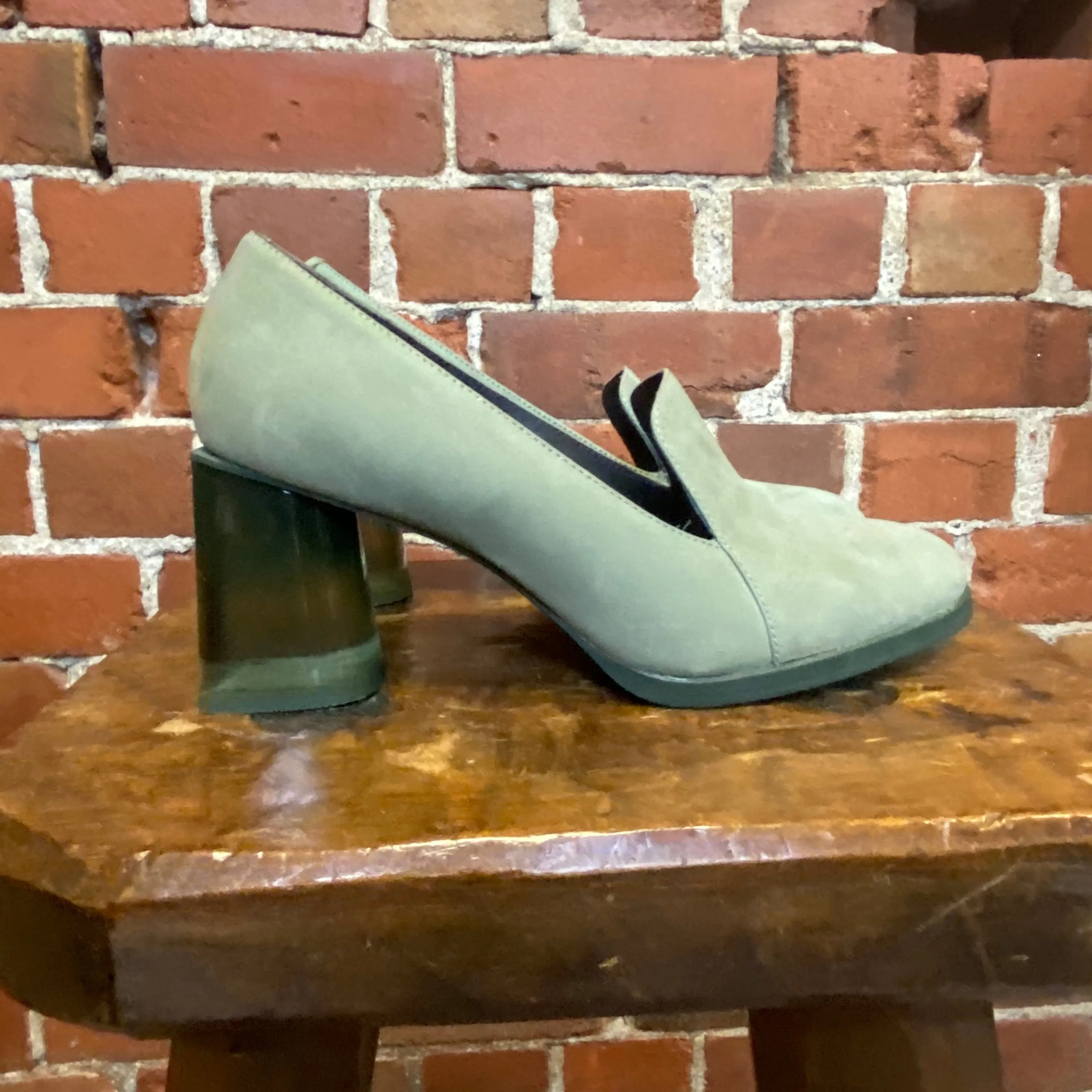 CAMPER clear heel loafers
