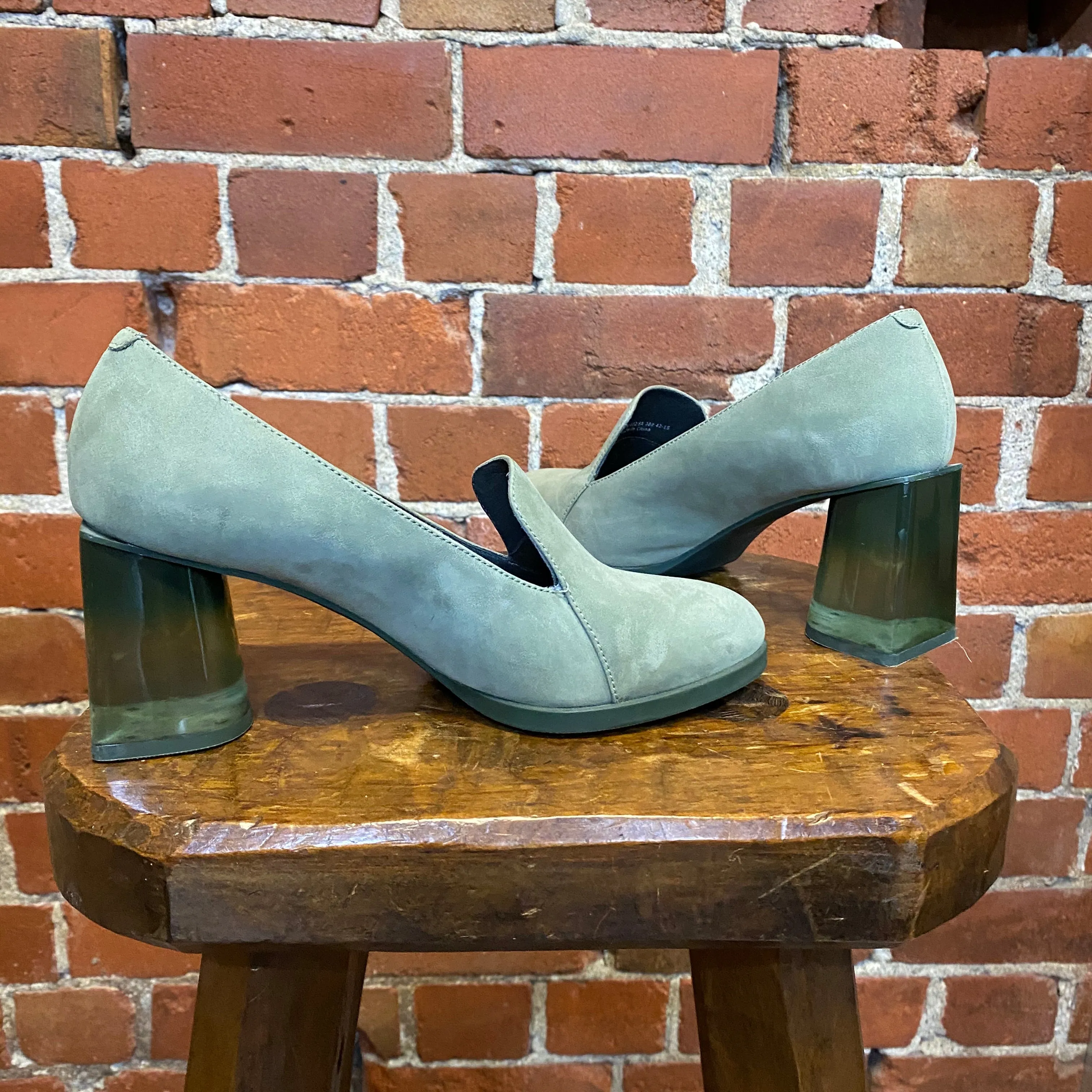 CAMPER clear heel loafers