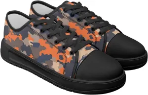 Canvar Shoes for Women Men Lace up Low Top Platform Sneakers for Walking Hiking Running