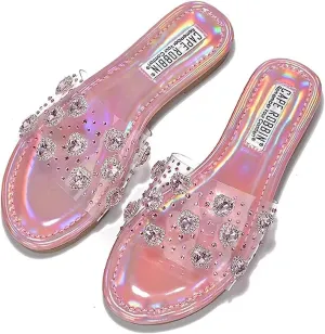 Cape Robbin Pierce The Ultimate Edgy Slides Flat Sandal Gold Studded Mule