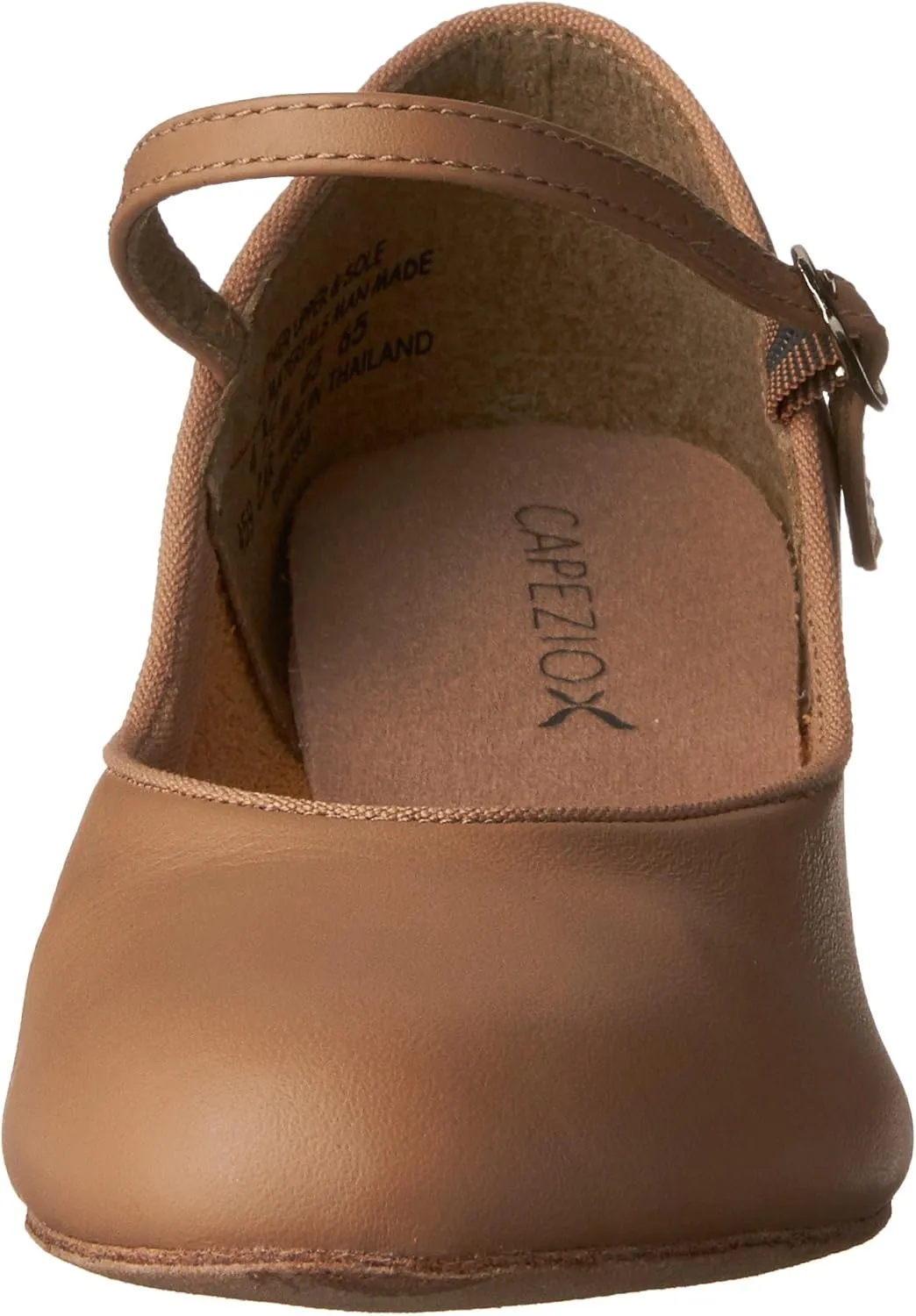 Capezio Women's 459 Suede Sole Jr. Footlight Character Shoe