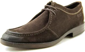 Clarks Delsin Rise Mens Brown Suede 8-Medium