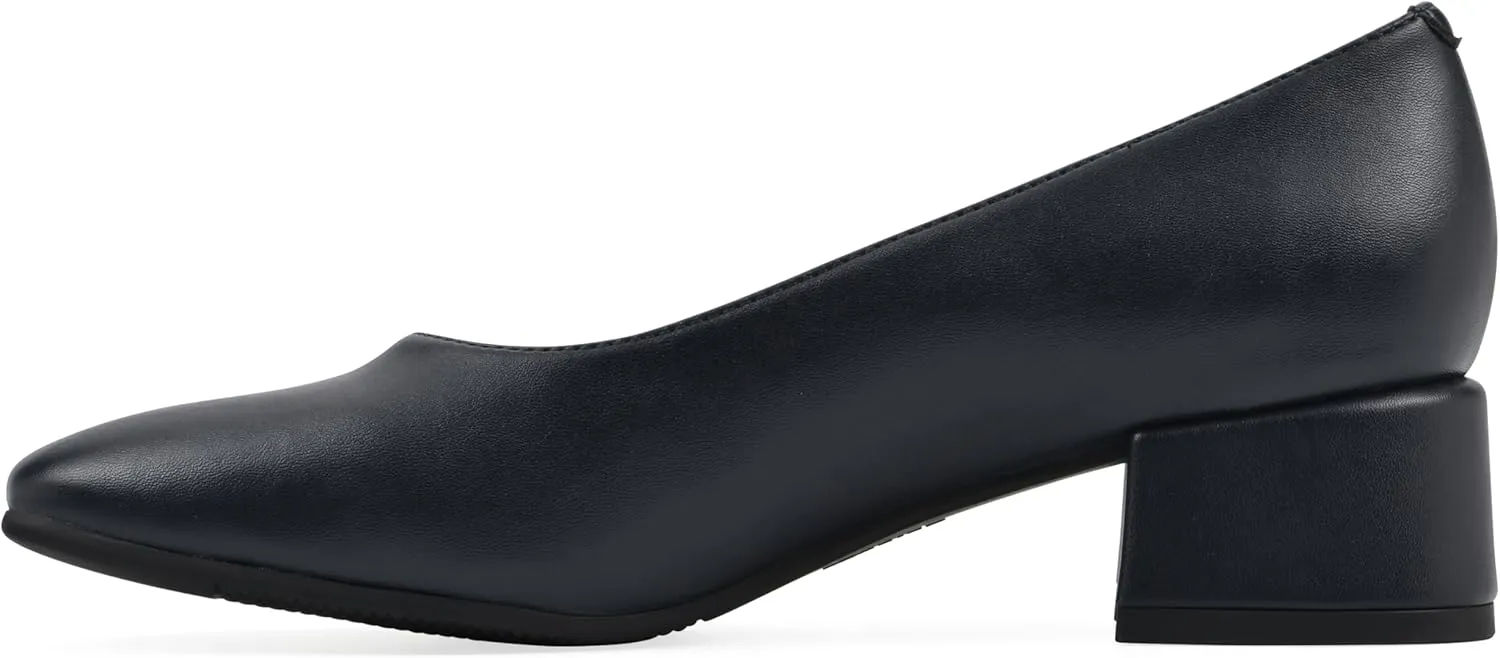 CLIFFS BY WHITE MOUNTAIN Women's Quintesa Cushioned Block Heel Pump