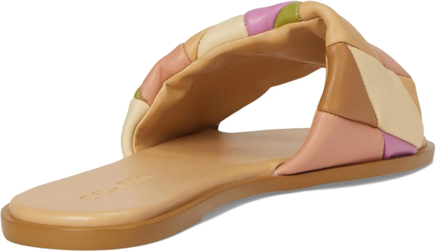 Coach Women's Quilted Denim Holly Sandal Flat