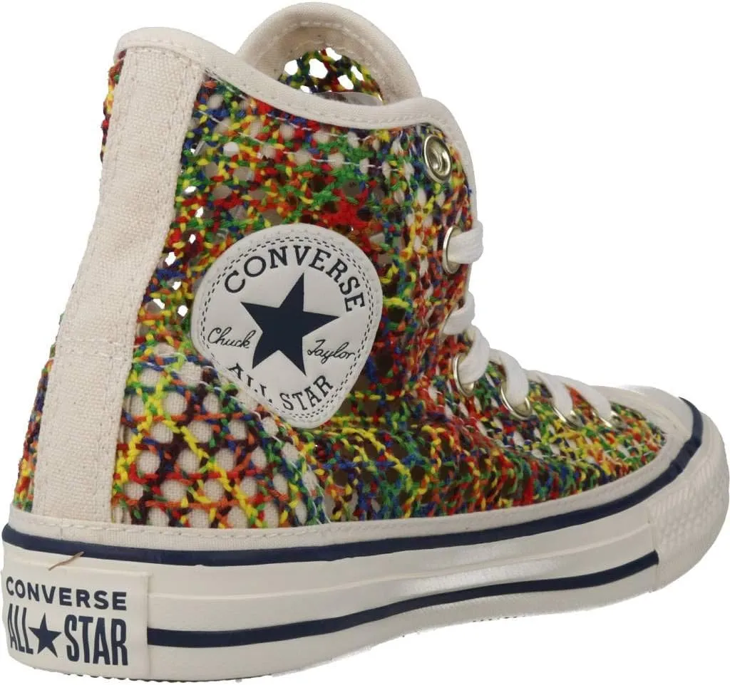 Converse Chuck Taylor All Star Unisex Multicolor Canvas Knit Sneakers