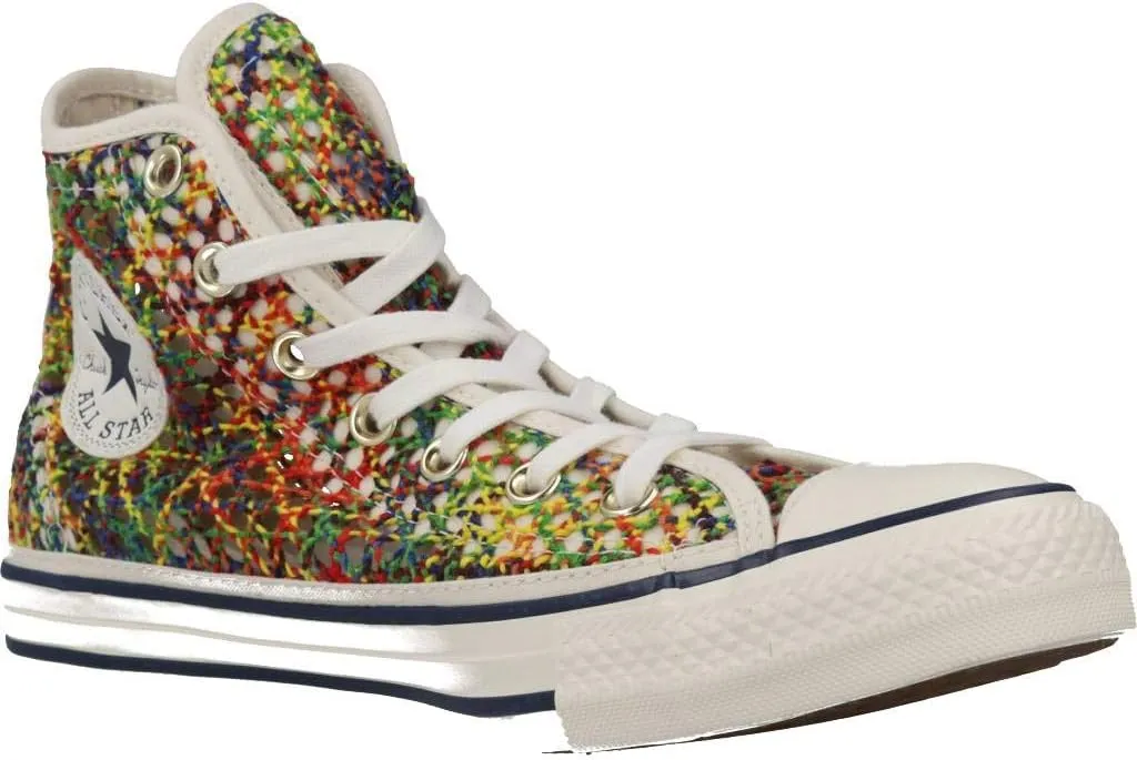 Converse Chuck Taylor All Star Unisex Multicolor Canvas Knit Sneakers