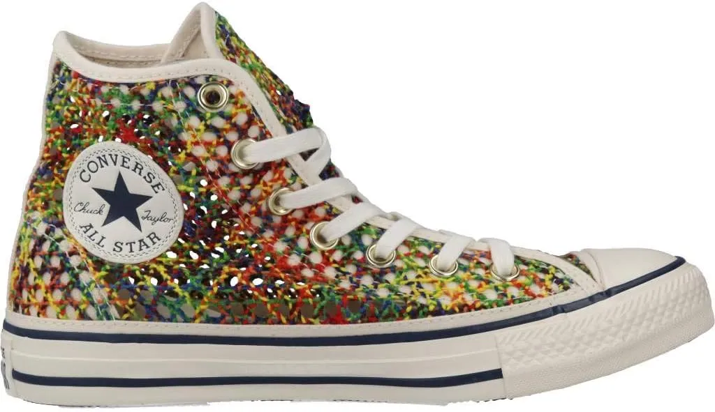 Converse Chuck Taylor All Star Unisex Multicolor Canvas Knit Sneakers