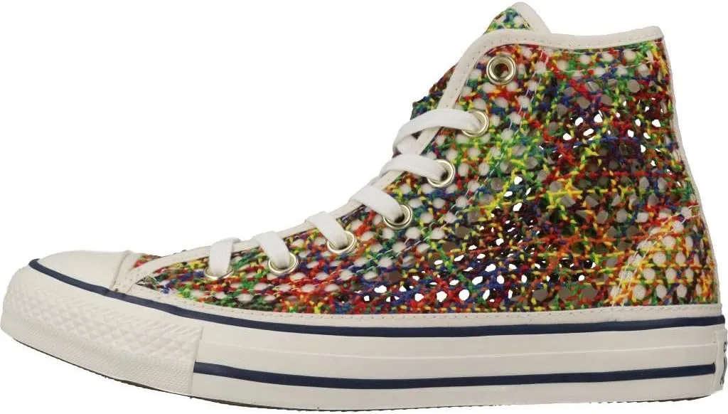 Converse Chuck Taylor All Star Unisex Multicolor Canvas Knit Sneakers