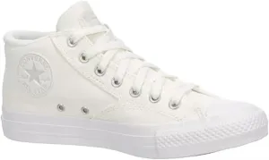 Converse Mens Malden Street Chuck Taylor All Star Mid Canvas Sneaker - Lace up Closure Style - Vintage White 13