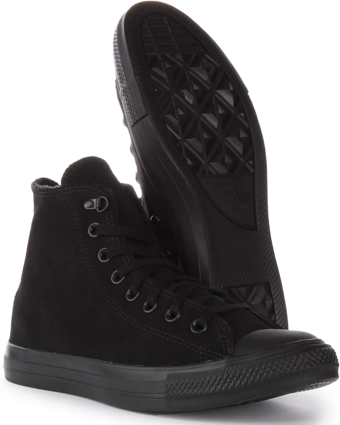 Converse Model Chuck Taylor All Star Suede & Faux Fur BLCKBLCK